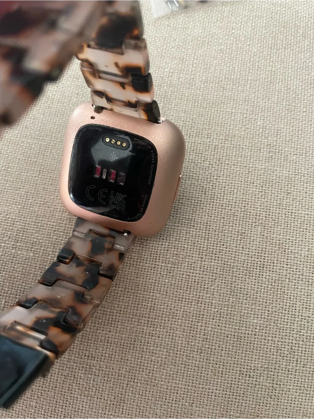 Fitbit Versa 2 Smartwatch Petal/Copper Rose